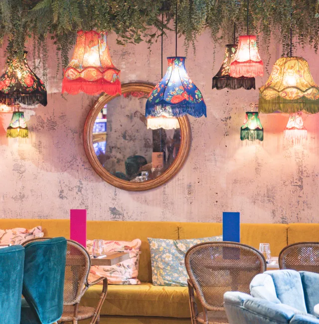 Photo d'ambiance de l'interieur du restaurant Prima Bonheur