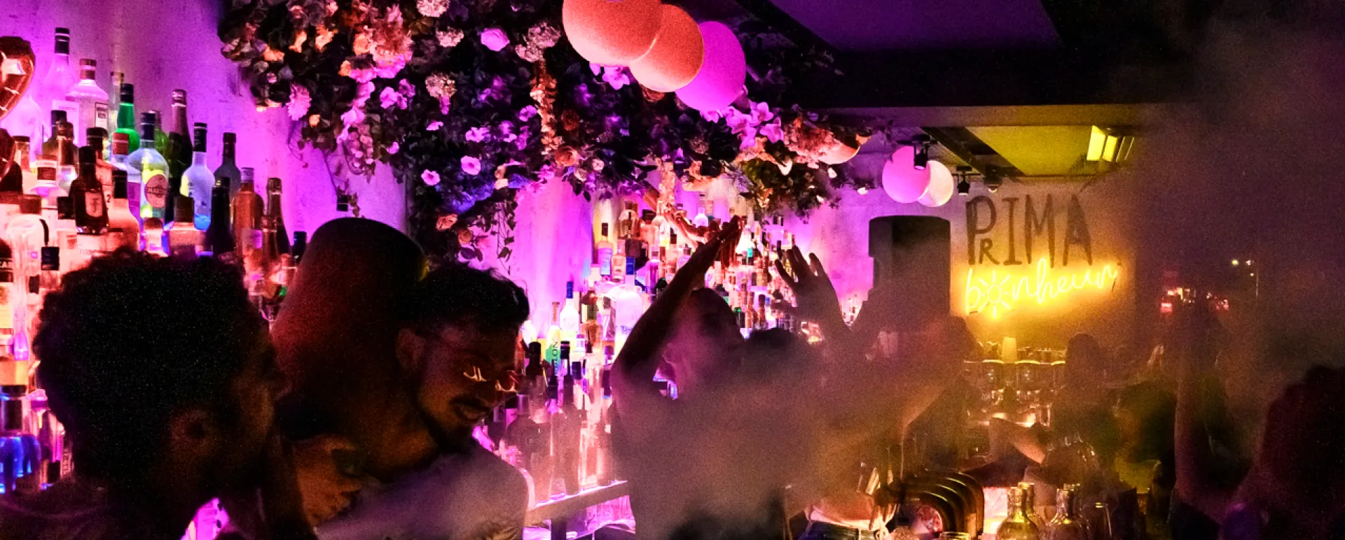 Photo d'ambiance d'une soirée dans le restaurant Prima Bonheur