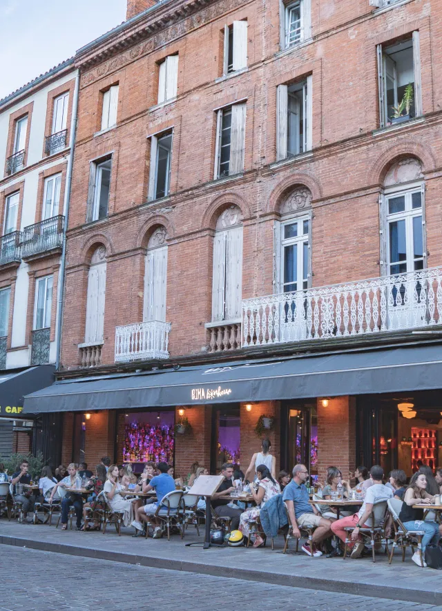 Photo d'ambiance de la devanture du restaurant